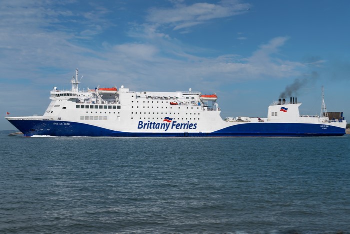 MV Baie de Seine ferry by Brittany Ferries