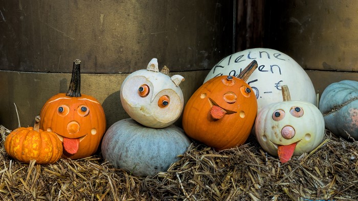 4K Ludwigsburg Pumpkin Festival Germany