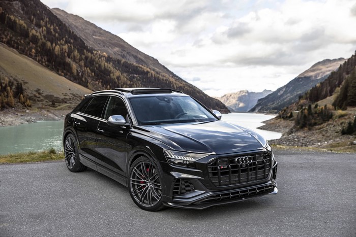 Black Audi SQ8 TDI ABT 2019 Metallic