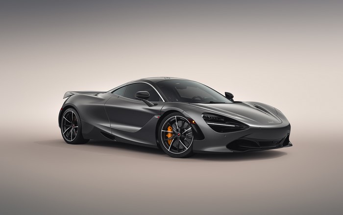 Grey McLaren 720S