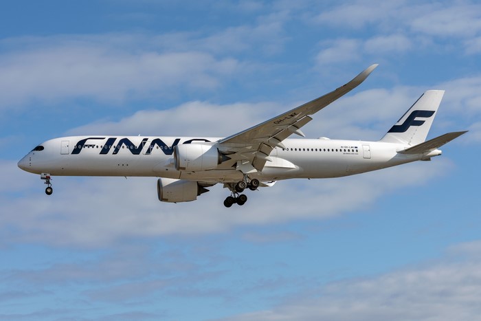 Finnair Airbus A350-900 passenger airplane