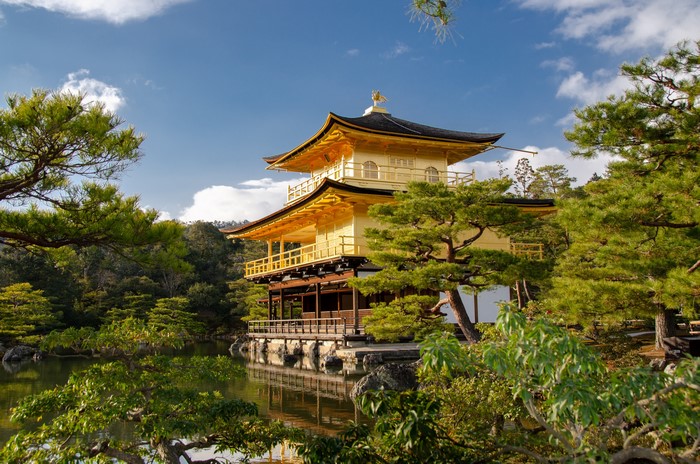 Kinkaku-JI Temple in Kyoto, Japan