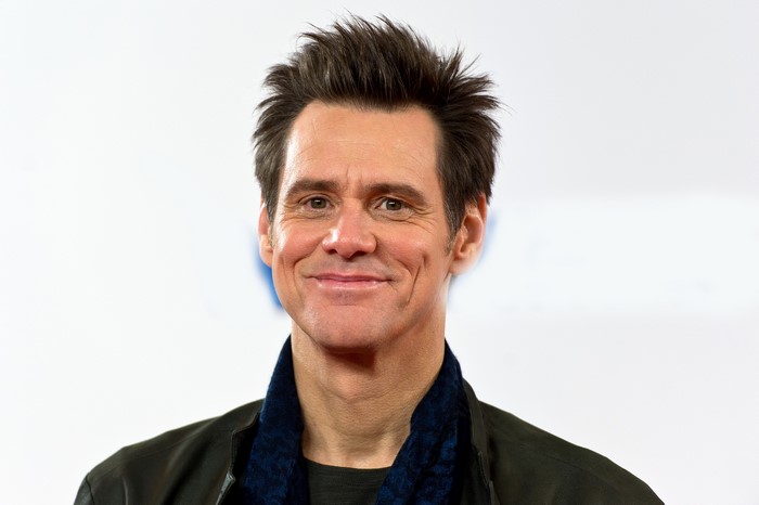 Jim Carrey smiling