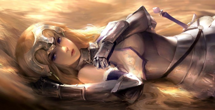 Jeanne d'Arc from Fate/Grand Order in Armor