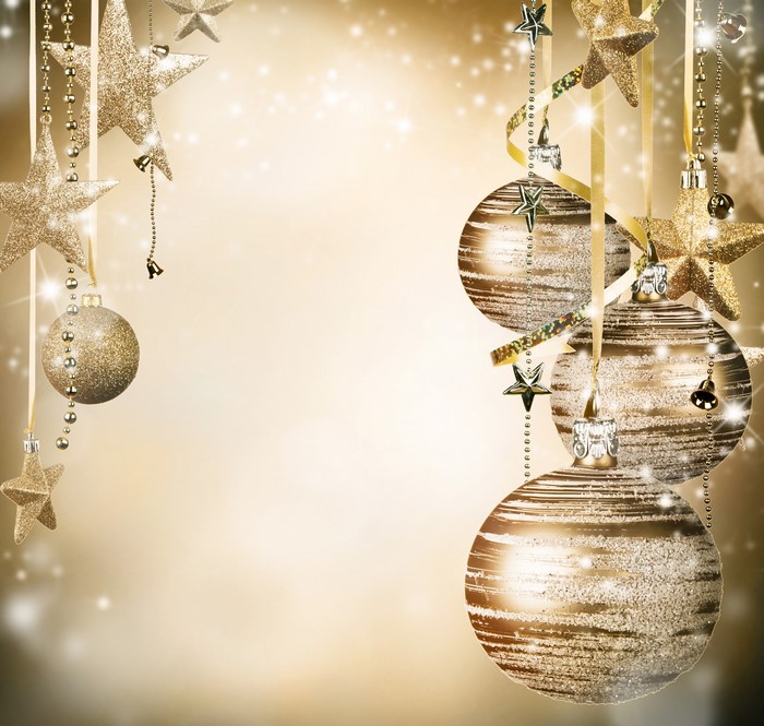Christmas ornaments and stars