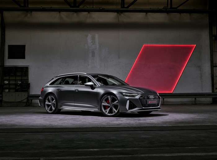 Audi RS 6 Avant 2020 Grey Metallic