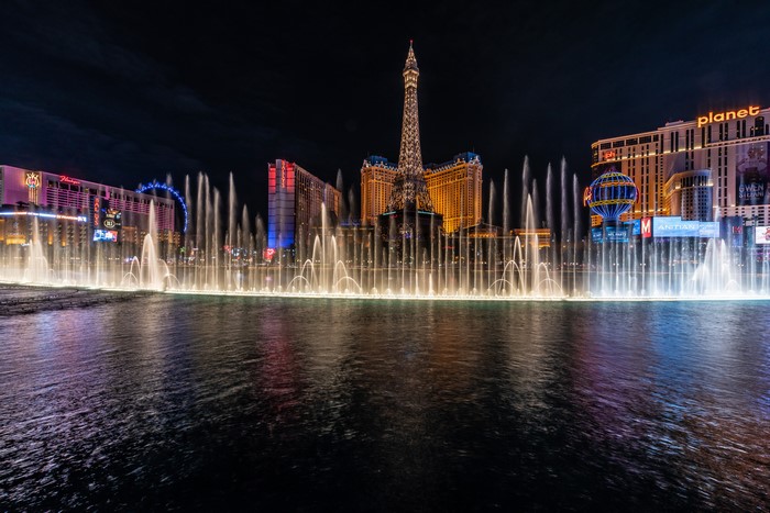 Bellagio Fountain Show Las Vegas USA