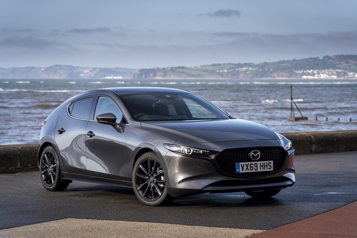 2019 Mazda3 Skyactiv-X AWD Hatchback in Grey
