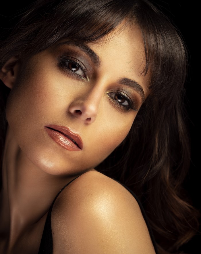 Ana Victoria with Makeup