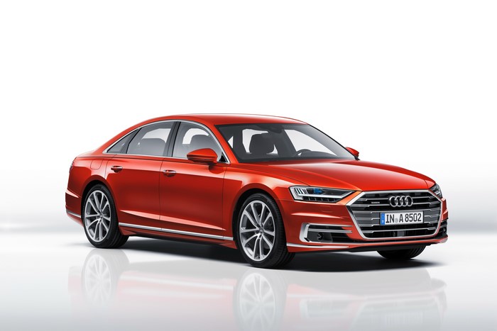 Audi A8 50 TDI quattro Worldwide Red Metallic