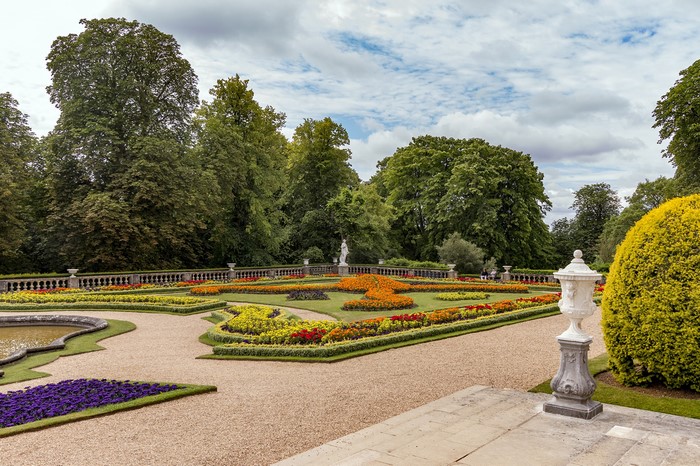Waddesdon Manor Gardens in England