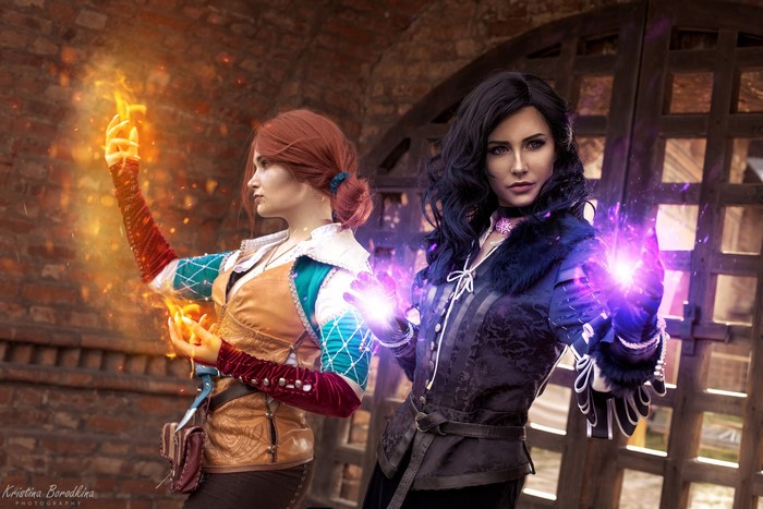 Yennefer and Triss from The Witcher 3: Wild Hunt