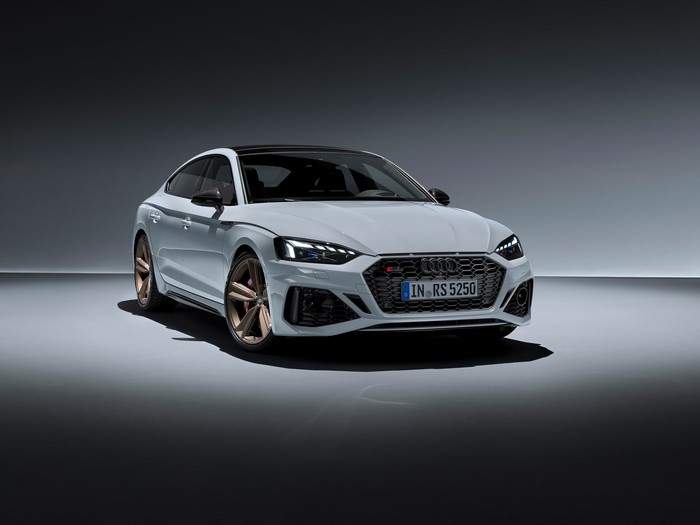 White Audi RS5 Sportback