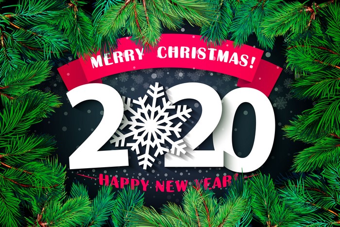Merry Christmas 2020 Happy New Year