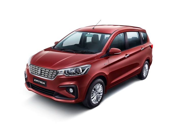 2018-19 Maruti Ertiga Wine Color Minivan