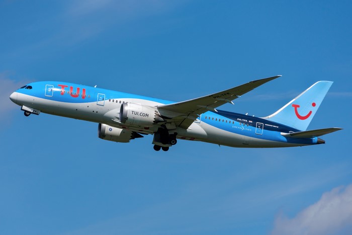 TUI Boeing 787-8 Dreamliner Airplane
