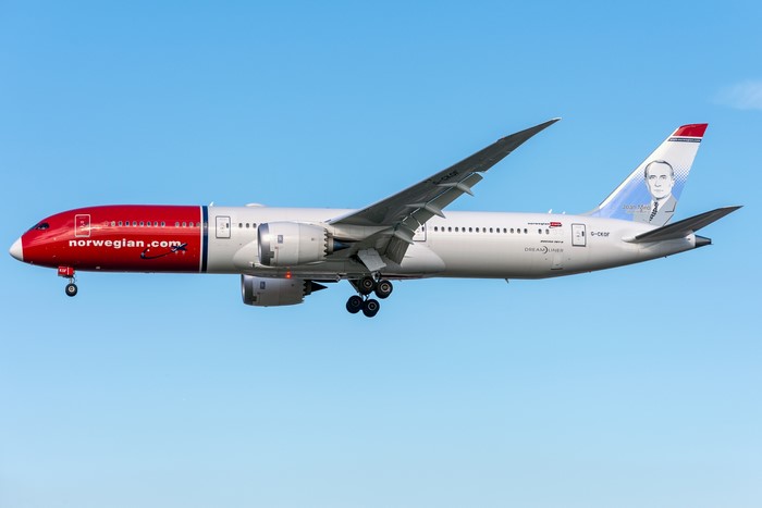 Norwegian Boeing 787-9 Dreamliner G-CKGF