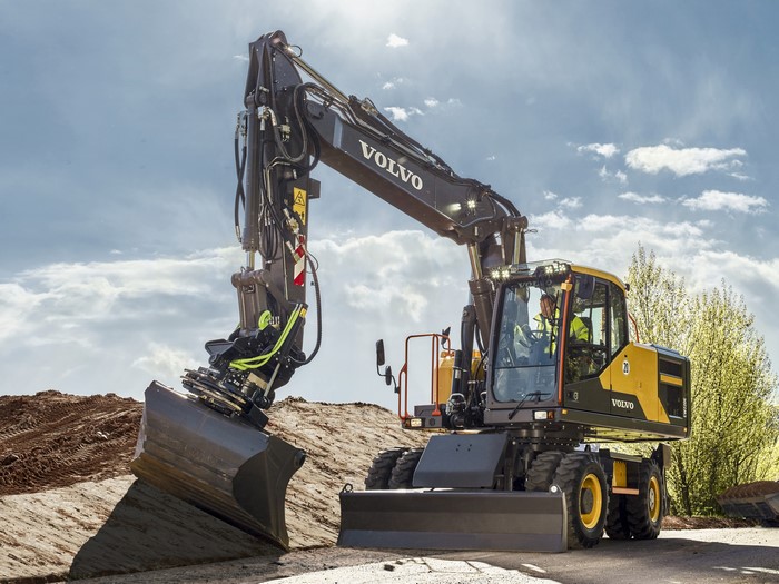 Volvo EW220E Wheeled Excavator
