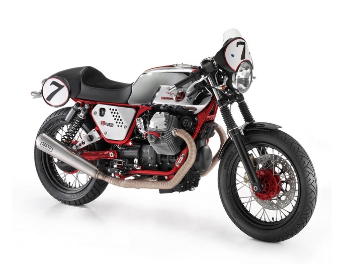 Moto Guzzi V7 Clubman Racer motorcycle