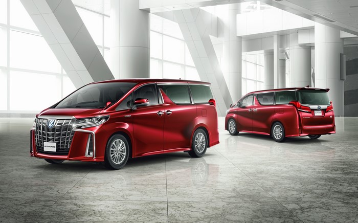 4K, 2018-19 Alphard S, Toyota, Minivan, Two, Red, HD Wallpaper | Rare ...