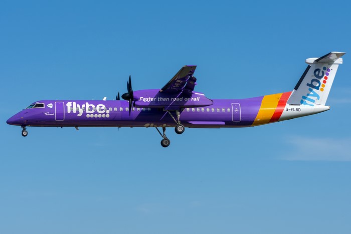 Flybe Bombardier DHC-8-Q400 Airplane