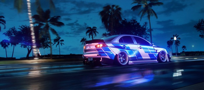 Need for Speed Heat Mitsubishi Lancer 2019