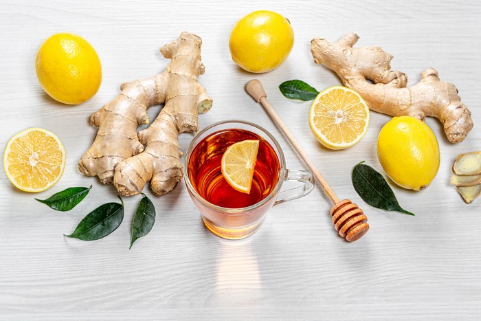 Tea with Lemons and Ginger