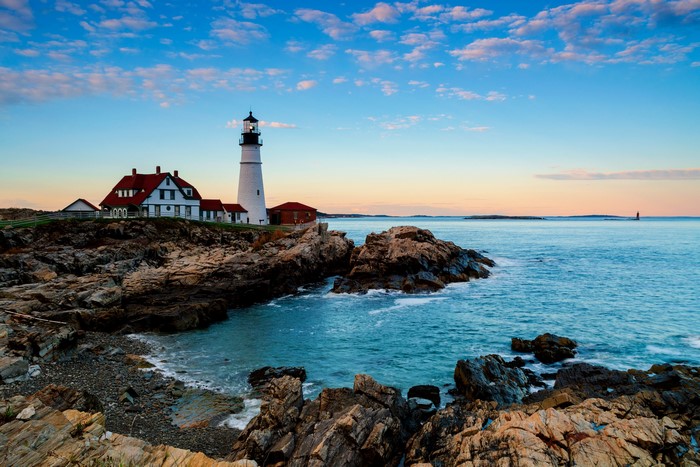 Portland Head Light Lighthouse, Maine, USA