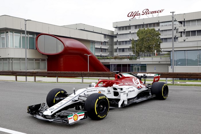 Alfa Romeo 2019 C38 Formula 1 Car