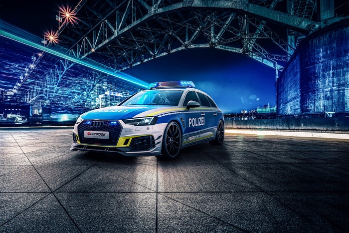 Audi RS 4-R Avant Police Car