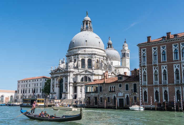 Santa Maria della Salute Church in Venice, Italy
