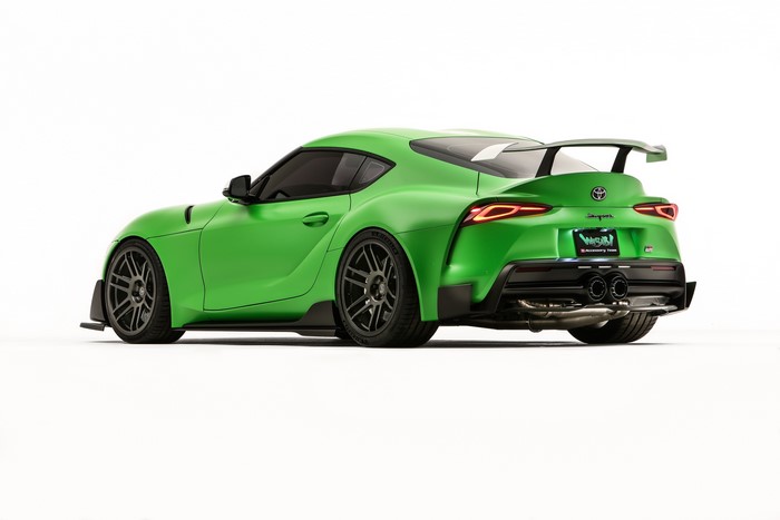 Green Toyota GR Supra Wasabi Concept Coupe