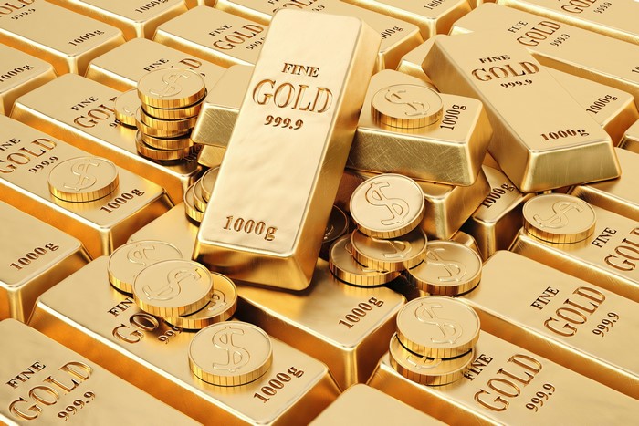 Gold Ingots and Coins