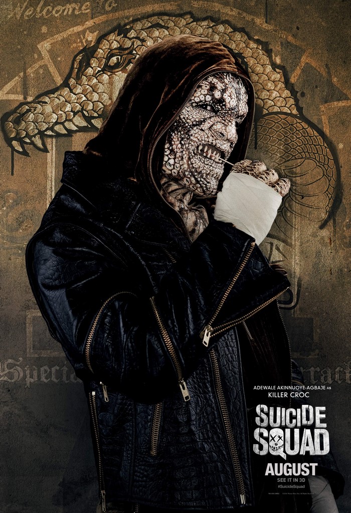 Killer Croc from Suicide Squad