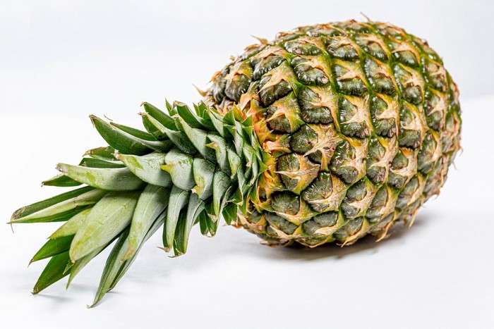Pineapple on a white background