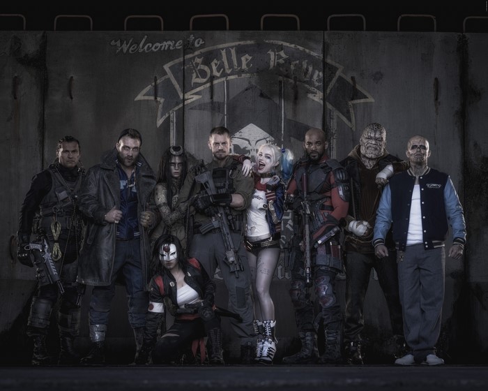 Suicide Squad 2016 characters at Belle Reve