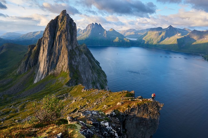Segla Mountain and Fjord in Norway