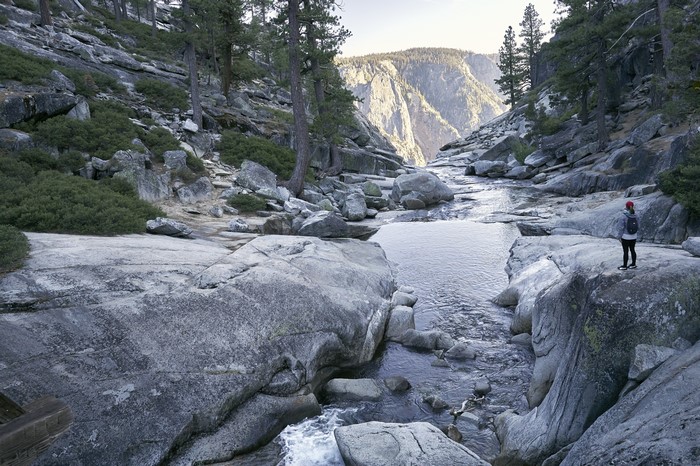 Yosemite National Park California River and Mountains