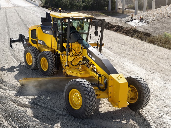 Volvo G946C Grader on a Construction Site