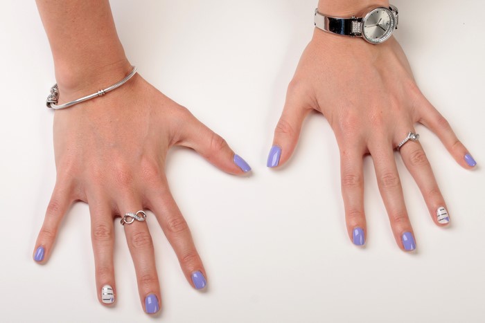 Hands with Rings, Bracelets, and Watch