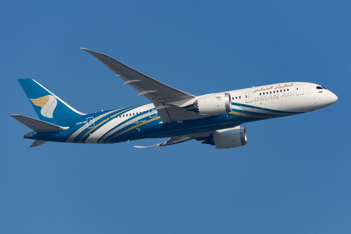 Oman Air Boeing 787-8 Airplane