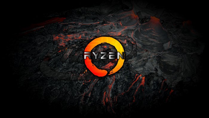 4K Ryzen AMD Logo Emblem