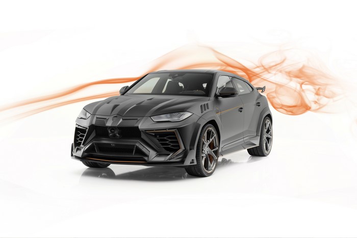 Mansory Venatus Urus Lamborghini on white background