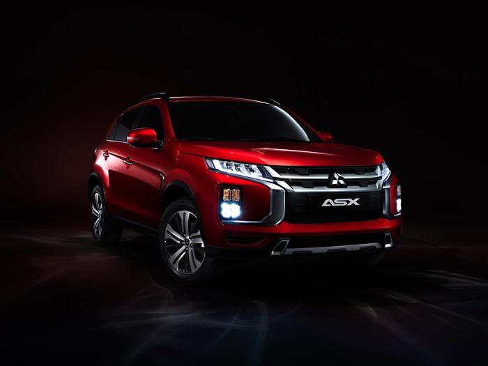 Red Mitsubishi ASX Crossover