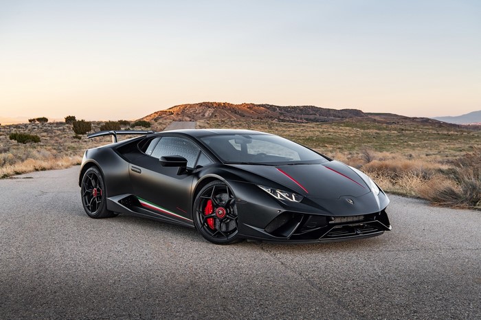 Black 2020 Lamborghini Huracan Performante