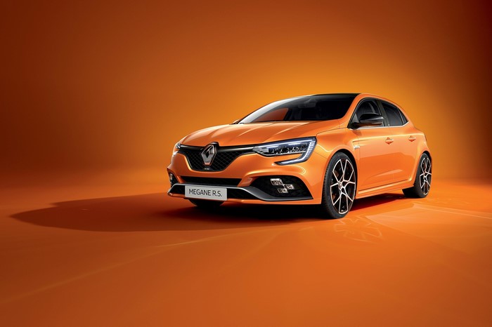 Orange Renault Megane R.S. Trophy 2020