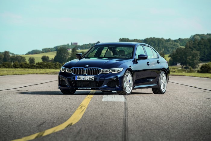 BMW Alpina B3 Sedan on Asphalt