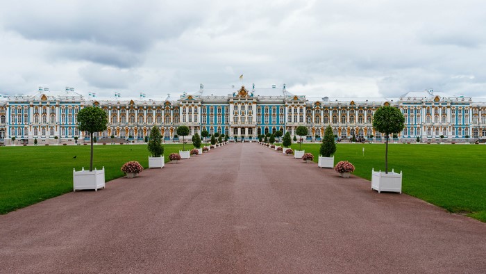 Catherine Palace in St. Petersburg, Russia