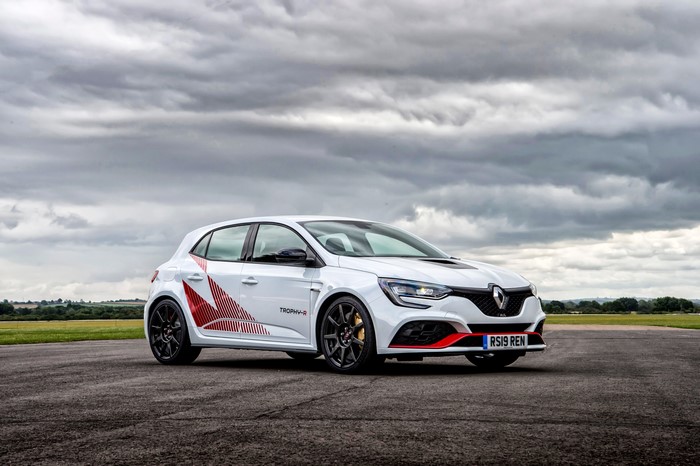 White Renault Megane RS Trophy-R Tuning Car
