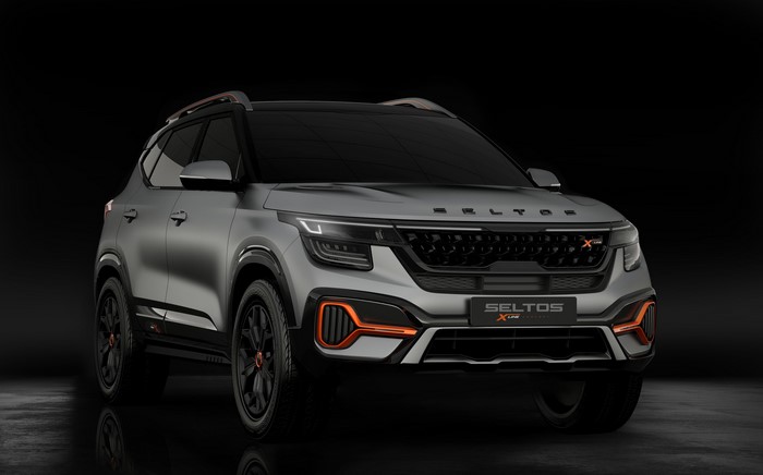 Kia Seltos X-Line Concept 2020 Front View